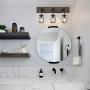 Farmhouse 3 Light Mason Jar Bathroom Vanity Lighting Wood & Glass Wall Lights Farmhouse 3 Light Mason Jar Bathroom Vanity Lighting Wood & Glass Wall Lights