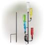 Alpine Corporation QTT504SLR Solar Stake, 37 Inch Tall, Multi-Color