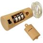 LRCXL 9 PCS Wine Bottle Cork String Lights - 18inch/ 47cm 10 LED Silver Wire Lights Starry LED Lights for Bottle DIY, Halloween Party, Christmas, Wedding Decoration (Blue)
