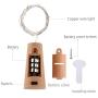 10 Pack 20 LED Wine Bottle Cork Lights Mini Fairy String Lights Copper Wire, Battery Operated Starry Lights for DIY, Festival, Wedding, Party, Indoor, Outdoor Decoration (Cool White)