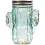 Tipsy Umbrella Cactus Shaped Mason Jar Light - Cactus Decor / Cactus Room Decor /Cactus Lamp (Single)