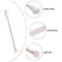 Yosoo 7Pcs Oil Lantern Wick Heat-Resistant Kerosene Wick for Ceramic Holders Torch Wine Bottle Oil Candle Lamp 4inch