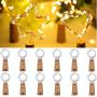 Aipatal Wine Bottle Lights with Cork, 12 Pack 20 LED Fairy Lights on Silver Wire Wine Bottle Cork Lights, LR44 Battery Operated Lights, Wine Bottle Decoration for Wedding Party Bar Decor (Yellow) Aipatal Wine Bottle Lights with Cork, 12 Pack 20 LED Fairy Lights on Silver Wire Wine Bottle Cork Lights, LR44 Battery Operated Lights, Wine Bottle Decoration for Wedding Party Bar Decor (Yellow)
