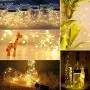 MUCH 30 LED Bottle String Lights, Wine Bottle Lights Copper Wire with Cork, Battery Operated Starry Lights for DIY Halloween Christmas Wedding Party Decor Indoor Outdoor Decoration (Warm White) MUCH 30 LED Bottle String Lights, Wine Bottle Lights Copper Wire with Cork, Battery Operated Starry Lights for DIY Halloween Christmas Wedding Party Decor Indoor Outdoor Decoration (Warm White)