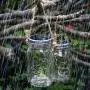 zuoshini Solar Mason Jar Lights Hanging Solar Mason Jar Lid Lights Solar Garden Lights Mason Jars with Lids Solar Jar Lid String Lights LED Waterproof Fairy Jar Lids Lights (Not Including jar)