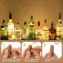 Wine Bottle Lights with Cork, Fulighture 6.6FT 20 LED Copper Wire String Light, Battery Operated Mini Fairy String Light for Liquor Bottle Crafts DIY Party Wedding Decoration, Warm White, 5 Pack