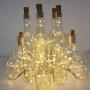 Tibodew 28 Pack 20 LED Wine Bottle Lights with Cork, 3.3ft Warm White Cork Lights Battery Operated Fairy Mini String Lights for Liquor Bottles Crafts Party Wedding Halloween Christmas Decoration