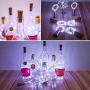 Yoaky 12 Pcs Wine Bottle Lights with Cork Starry Fairy Lights Battery Operated, 7.2ft 20LED Battery Operated Starry Lights for DIY Christmas Halloween Wedding Party Indoor Outdoor (12 Pcs-Cool White)