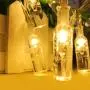 LED Wine Bottles Lights, Waynewon Battery Operated String Lights with Remote Control – Best Wedding Party Home Christmas Decorations (Warm White Glow)