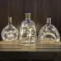 LOFTPLUS Bottle Lights Blue Metal Warm White Lights 1AA Operated with Daily Timer 6hours Blinking & All The Time On Modes