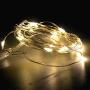 Copper Wire Twinkle Fairy String Light Battery Operated 6.5ft 20 LEDs Mini Pixie Lights Little Firefly Decorations for Shadow Box Mason Jar Wedding Bedroom Window Indoor Outdoor Christmas Tree Decor