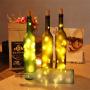 Led Cork Light Wine Bottle Starry Fairy Lights String Lights Battery Operated String Light with 15 Micro Led DIY for Bar Wine Bottle,Bedroom,Parties,Wedding Decor(6 Packs 75cm/2.5ft Warm White)