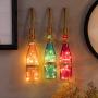 Taiker Wine Bottle Lights with Cork, 30 Pack 20 LED Battery Operated LED Fairy Mini String Lights for DIY, Party, Decor, Christmas, Halloween,Wedding (Warm White)