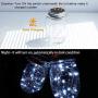 Solar Mason Jar Lights, 4 Pack 20 LED Waterproof Fairy Firefly Jar Lids String Lights (with Jars and Hangers), Garden Patio Yard Wedding Easter Decoration - Cool White