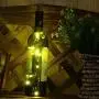 Dreamworth Set of 12 Wine Bottle Cork Lights - 39inch/1m 10 LED Silver Wire Lights String Starry LED Lights for Bottle DIY, Party, Decor, Christmas, Halloween, Wedding or Mood Lights(Warm White) Dreamworth Set of 12 Wine Bottle Cork Lights - 39inch/1m 10 LED Silver Wire Lights String Starry LED Lights for Bottle DIY, Party, Decor, Christmas, Halloween, Wedding or Mood Lights(Warm White)