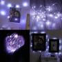 Yoaky 12 Pcs Wine Bottle Lights with Cork Starry Fairy Lights Battery Operated, 7.2ft 20LED Battery Operated Starry Lights for DIY Christmas Halloween Wedding Party Indoor Outdoor (12 Pcs-Cool White)