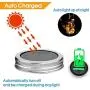 zuoshini Solar Mason Jar Lights Hanging Solar Mason Jar Lid Lights Solar Garden Lights Mason Jars with Lids Solar Jar Lid String Lights LED Waterproof Fairy Jar Lids Lights (Not Including jar)