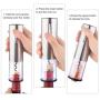 EZBASICS Electric Wine Bottle Opener kit Rechargeable Automatic Corkscrew contains Foil Cutter Vacuum Stopper and Wine Aerator Pourer with USB Charging Cable for Wine Lover 4-in-1 Gift Set