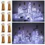 8 Pack 20 LED Wine Bottle Cork Lights, Fairy Mini String Lights Copper Wire, Battery Operated Starry Lights for DIY, Christmas, Halloween, Wedding, Party, Indoor&Outdoor (Cool White) 8 Pack 20 LED Wine Bottle Cork Lights, Fairy Mini String Lights Copper Wire, Battery Operated Starry Lights for DIY, Christmas, Halloween, Wedding, Party, Indoor&Outdoor (Cool White)