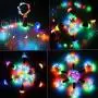 Tatasay Bottle Lights with Cork 2.6ft Silver Wire 9LED Fairy Mini String Light for Liquor Bottles Crafts Party Wedding Decor, 6 Pack