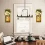 Mason Jar Sconces Wall Decor - 2 Pcs Rustic Wall Sconces with Remote Timer LED Fairy Lights Conces, Sconces for Home Decor lights Handmade, Decorative Chic Hanging Wall Decor Mason Jars With Mason Jar Sconces Wall Decor - 2 Pcs Rustic Wall Sconces with Remote Timer LED Fairy Lights Conces, Sconces for Home Decor lights Handmade, Decorative Chic Hanging Wall Decor Mason Jars With