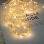 LED Fairy String Lights, 12-Pack 20 Micro Lights On Silver Copper Wire ( Batteries Include) for DIY Wedding Centerpiece, Mason Jar Craft, Christmas Tree, Garlands, Party Decoration (Warm White)