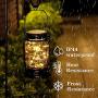 ZYLIWOO Solar Mason jar Light,Hanging Solar Lanterns,Outdoor Waterproof,for Lawn Patio Garden, Yard and Christmas Decoration