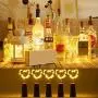 Wine Bottle Lights with Cork, Fulighture 6.6FT 20 LED Copper Wire String Light, Battery Operated Mini Fairy String Light for Liquor Bottle Crafts DIY Party Wedding Decoration, Warm White, 5 Pack