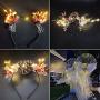 LED Fairy String Lights, 12-Pack 20 Micro Lights On Silver Copper Wire ( Batteries Include) for DIY Wedding Centerpiece, Mason Jar Craft, Christmas Tree, Garlands, Party Decoration (Warm White)
