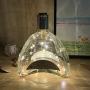 LOFTPLUS Bottle Lights Golden Metal Warm White Lights 1AA Battery-Operated with Daily Timer 6hours Blinking & All The Time On Modes