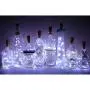 8 Pack 20 LED Wine Bottle Cork Lights, Fairy Mini String Lights Copper Wire, Battery Operated Starry Lights for DIY, Christmas, Halloween, Wedding, Party, Indoor&Outdoor (Cool White) 8 Pack 20 LED Wine Bottle Cork Lights, Fairy Mini String Lights Copper Wire, Battery Operated Starry Lights for DIY, Christmas, Halloween, Wedding, Party, Indoor&Outdoor (Cool White)