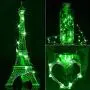 LRCXL Set of 10 Wine Bottle Cork Lights - 18inch/ 47cm 10 LED Silver Wire Lights String Starry LED Lights for Bottle DIY, Halloween Party, Christmas, Wedding Decoration (Green) LRCXL Set of 10 Wine Bottle Cork Lights - 18inch/ 47cm 10 LED Silver Wire Lights String Starry LED Lights for Bottle DIY, Halloween Party, Christmas, Wedding Decoration (Green)