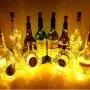 Aipatal Wine Bottle Lights with Cork, 12 Pack 20 LED Fairy Lights on Silver Wire Wine Bottle Cork Lights, LR44 Battery Operated Lights, Wine Bottle Decoration for Wedding Party Bar Decor (Yellow)