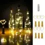 Wine Bottle Cork Lights, iMazer AAA Battery Operated Micro Artificial Copper Wire Starry Fairy String Lights for Christmas, Party, Wedding, Wine Bottle Decorations 6Pack (Battery Powered Warm White) Wine Bottle Cork Lights, iMazer AAA Battery Operated Micro Artificial Copper Wire Starry Fairy String Lights for Christmas, Party, Wedding, Wine Bottle Decorations 6Pack (Battery Powered Warm White)