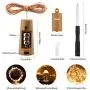 Olafus Wine Bottle Lights, 24 Pack 20 LEDs Cork Lights for Wine Bottles, Mini Fairy Lights Battery Operated Copper Wire Micro Starry String Lights for Jars DIY Crafts Wedding Bar Decor Warm White