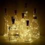 8 Pack 20 LED Wine Bottle Cork Lights, Fairy Mini String Lights Copper Wire, Battery Operated Starry Lights for DIY, Christmas, Halloween, Wedding, Party, Indoor&Outdoor (Warm White)