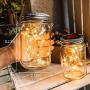 Solar Mason Jars Lights, Solar Powered Lanterns Outdoor Decorative, 20 LED Hanging Solar Lanterns Garden Decor Outdoor Lights , for Room, Patio, Garden, Party, Wedding, Christmas