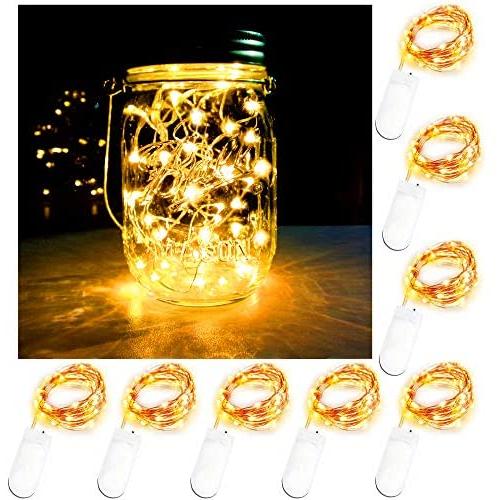 2x 2M 20LED Battery Operated String Fairy Light Warm White Christmas Decoration 