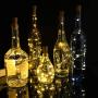 OASO 12 Pack 20 LED Wine Bottle Lights with Cork,3.3 ft Silver Wire Warm White Cork Lights Battery Operated Fairy String Lights for Wine Liquor Bottles Wedding Party Table Décor