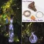 KZOBYD 8 Pack Solar Powered Wine Bottle Lights 20 LED Waterproof Bottle Lights Fairy Cork String Craft Lights for Wine Bottles Garden Patio Outdoor Tabletop Decor (White) KZOBYD 8 Pack Solar Powered Wine Bottle Lights 20 LED Waterproof Bottle Lights Fairy Cork String Craft Lights for Wine Bottles Garden Patio Outdoor Tabletop Decor (White)