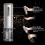 Electric Wine Opener, Gokilife Wine Bottle Corkscrew Opener with Foil Cutter, One-click Button Rechargeable Wine Bottle Openers with LED Light for Home Party Restaurant (Silver) Electric Wine Opener, Gokilife Wine Bottle Corkscrew Opener with Foil Cutter, One-click Button Rechargeable Wine Bottle Openers with LED Light for Home Party Restaurant (Silver)