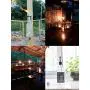 Wine Bottle Torch Kit 8 Pack, Includes 8 Long Life Torch Wicks, Copper Lamp Cover & Brass Wick Mount(13.7 Inch,Bottle not Included)