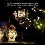 LED Fairy String Lights, 12-Pack 20 Micro Lights On Silver Copper Wire ( Batteries Include) for DIY Wedding Centerpiece, Mason Jar Craft, Christmas Tree, Garlands, Party Decoration (Warm White)