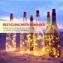 Betus 10 Pack Wine Bottles Cork String Lights - Battery Powered - Decorations for Garden, Wedding, Christmas & Party - Warm Light – 10 LEDs/3 Ft (Packs of 10) Betus 10 Pack Wine Bottles Cork String Lights - Battery Powered - Decorations for Garden, Wedding, Christmas & Party - Warm Light – 10 LEDs/3 Ft (Packs of 10)