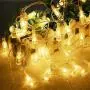 LED Wine Bottles Lights, Waynewon Battery Operated String Lights with Remote Control – Best Wedding Party Home Christmas Decorations (Warm White Glow)