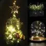 CYLAPEX Pack of 6 Wine Bottle Lights with Cork, 20 LED Wine Bottle with Lights on Copper Wire, LED Cork Lights for DIY of LED Decoration, Wedding Centerpiece, Party, Christmas, Halloween, (Warm White) CYLAPEX Pack of 6 Wine Bottle Lights with Cork, 20 LED Wine Bottle with Lights on Copper Wire, LED Cork Lights for DIY of LED Decoration, Wedding Centerpiece, Party, Christmas, Halloween, (Warm White)