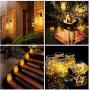6 Pack 30 LEDs Solar Mason Jar Lids Lights + 12 Pack Fairy Lights Battery Operated 30 Micro LEDs 6 Pack 30 LEDs Solar Mason Jar Lids Lights + 12 Pack Fairy Lights Battery Operated 30 Micro LEDs