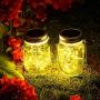 OxyLED 6 Pack Mason Jar Solar Lights + Solar String Lights Outdoor OxyLED 6 Pack Mason Jar Solar Lights + Solar String Lights Outdoor